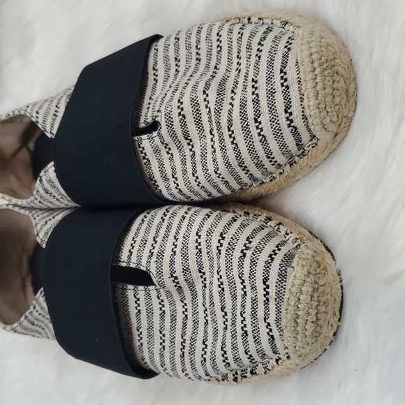 Lord & Taylor Fyona Espadrille Flats Shoes fabric women size 9.5 - Picture 9 of 9